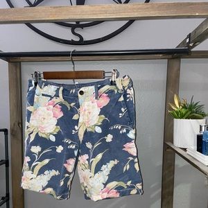 Polo Ralph Lauren tropical print dress shorts
